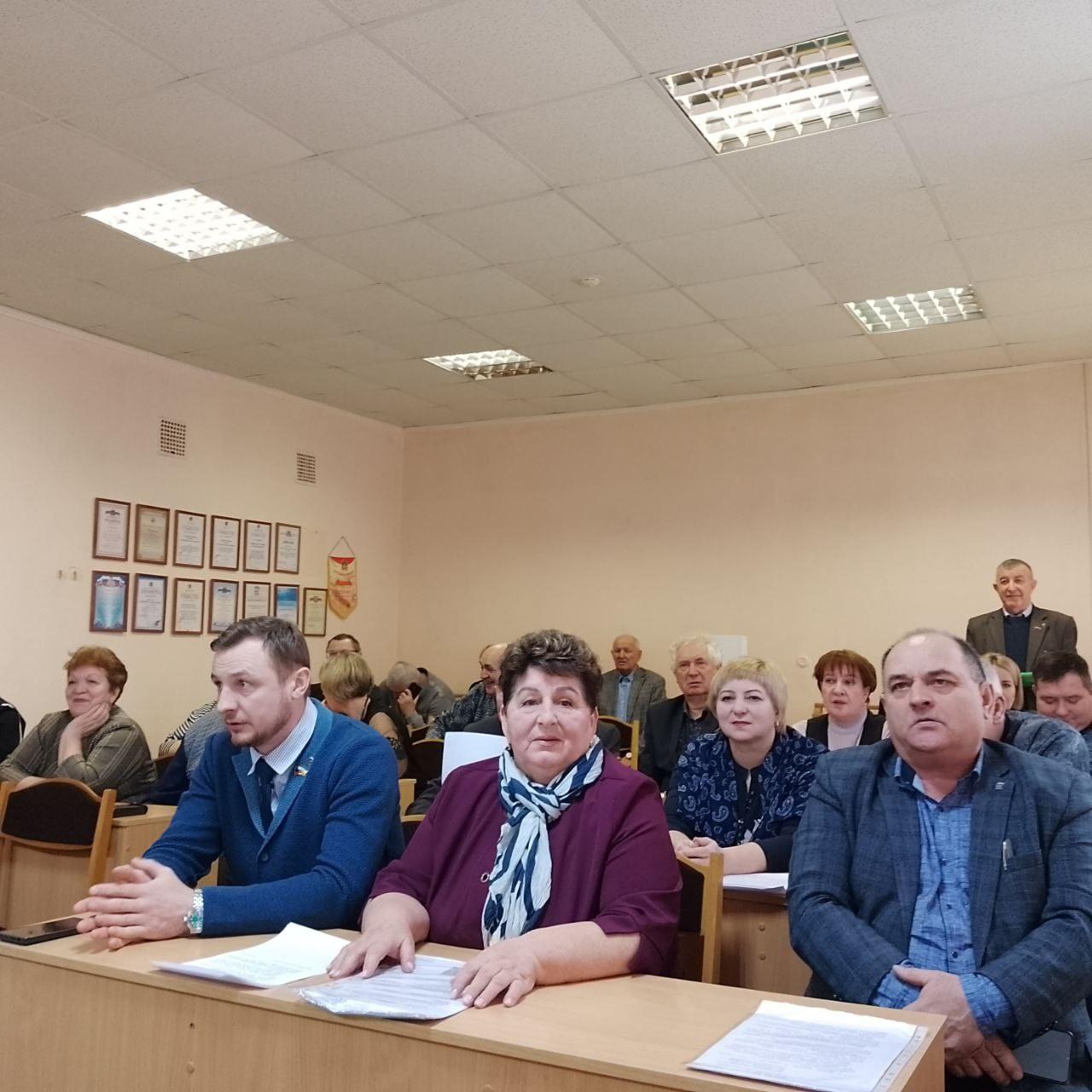 5 заседание Севского районного Совета народных депутатов.